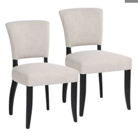 Noah Dining Chair Set of 2 - Natural Linen