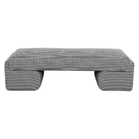 Cairo Bench Ottoman Houndstooth