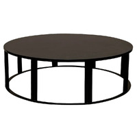 Bowie Marble Coffee Table - Large Black