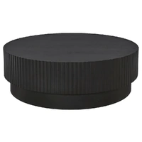 Avery Round Coffee Table Black