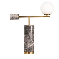 Zamora Marble Table Lamp - Grey