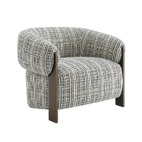 Napa Arm Chair Black & White