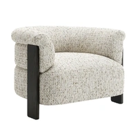 Arcadia Arm Chair Taupe Boucle