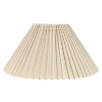 Anya Pleated Empire Shade - Medium Off White