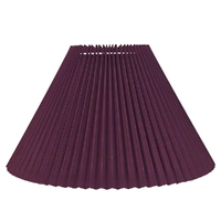 Anya Pleated Empire Shade - Small Plum