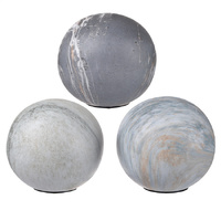 Jasper Grey Decorative Balls Set of 3
