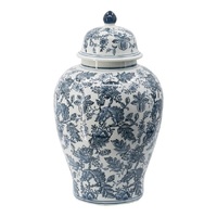Chinoiserie Tall Ginger Jar