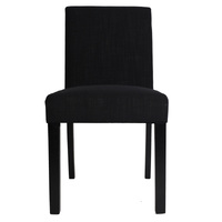 Tom Dining Chair Black flat pack