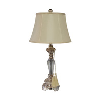 Felicienne Bedside Lamp w/Cream Shade 66cmh