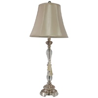 Felicienne Champagne Table Lamp w/Cream Shade