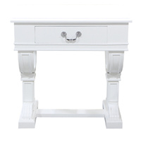 Curtis Decorator Bedside Table White