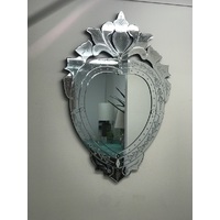 Venetian Heart Shaped Mirror 