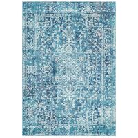 Muse Blue Transitional Rug 