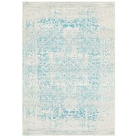 Glacier White Blue Transitional Rug 230x160cm