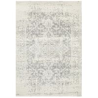 Dream White Silver Transitional Rug 230x160cm
