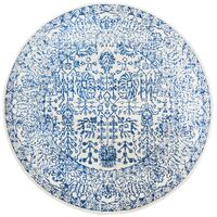 Frost Blue Transitional Rug 200x200cm