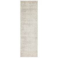 Diamond Grey Transitional Rug 300x80cm