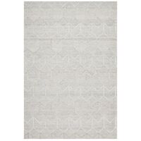 Winter Grey Brush Modern Rug 225X155cm