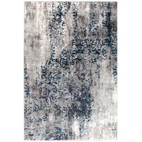 Casper Distressed Modern Rug Blue Grey White 230X160cm