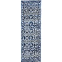 Gwyneth Stunning Transitional Rug Navy 400X80cm