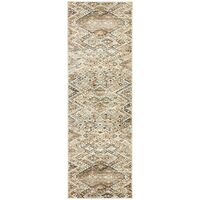 Mayfair Tribe Bone Runner Rug 400X80cm