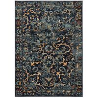 Scape Charcoal Transitional Rug 240x240cm