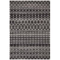 Contrast Navy Transitional Rug 300x80cm