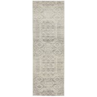 Zelda Silver Grey Rug 300X80cm