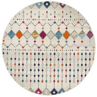 Peggy Tribal Morrocan Style Rug Multi 240X240cm