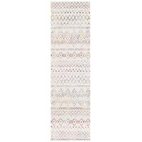 Nadia Multi Rustic Tribal Runner Rug 500x80cm