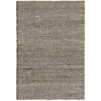 Carlos Felted Wool Rug Black Natural 225x155cm