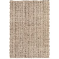 Carlos Felted Wool Rug Brown Natural 225x155cm
