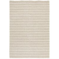 Hellena Braied Grey Felted Wool Rug 225x155cm