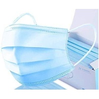 Face Mask Medical Non-sterile 3 fold disposable (box of 50)