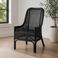 Albany Chair Solid Black