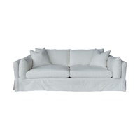 Durham Sofa Sugar 2.5 seater with 2 throw cushions.