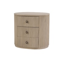Kraton Oval Bedside Table Sandbar