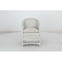 Ohana Dining Chair White Faded Grey