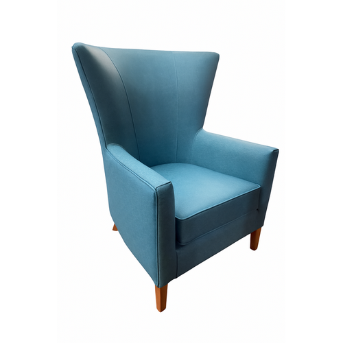 Warwick Lustrell Deluxe Fabric Cerulean Bordeaux Premium Armchair 100% Moisture Resistant Vinyl with 3 Year Warranty