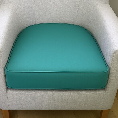 Bordeaux Premium Armchair Seat Cushion only Fully Covered in Warwick 100% Moisture Resistant Vinyl