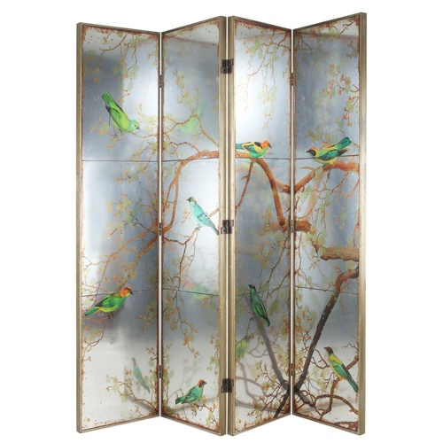 EXOTIC MELODIES 4 PANEL SCREEN