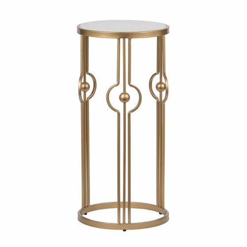 MARBLE ART DECO SIDE TABLE