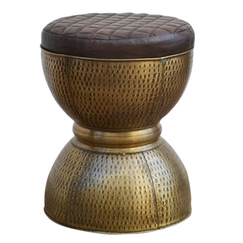 DI MAGGIO COPPER DRUM STOOL