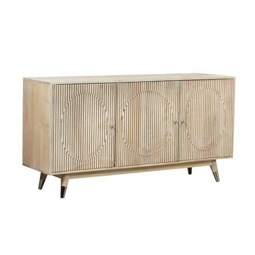 FLUTED ASH SIDEBOARD