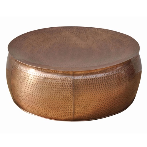 BRONZE HAMMERED COFFEE TABLE