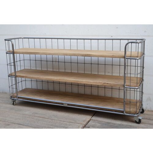 MOVABLE INDUSTRIAL BOOKSHELF