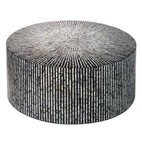Cordelia Round Mother of Pearl Coffee Table