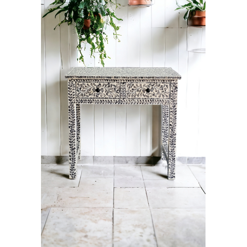 MOTHER OF PEARL ESSENCE DESK/CONSOLE