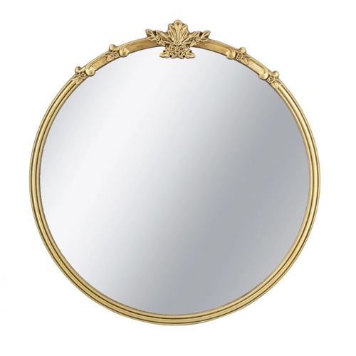 GEORGIAN GOLD ROUND MIRROR