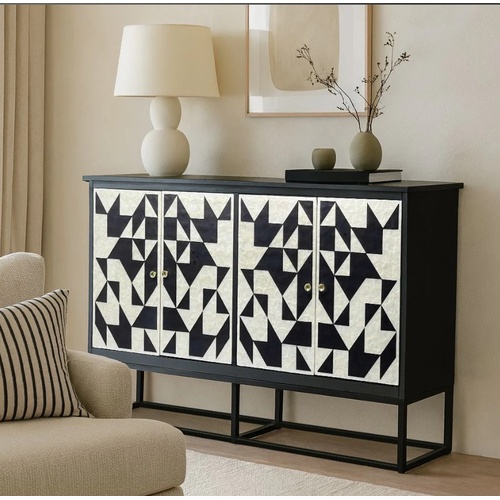 MOTHER OF PEARL HAND INLAY PARADOX SIDEBOARD